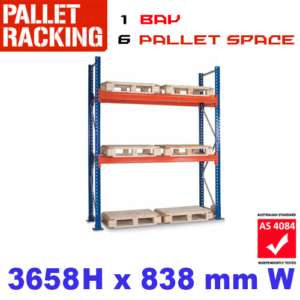 6 Space 3658mm H Package - Second Hand