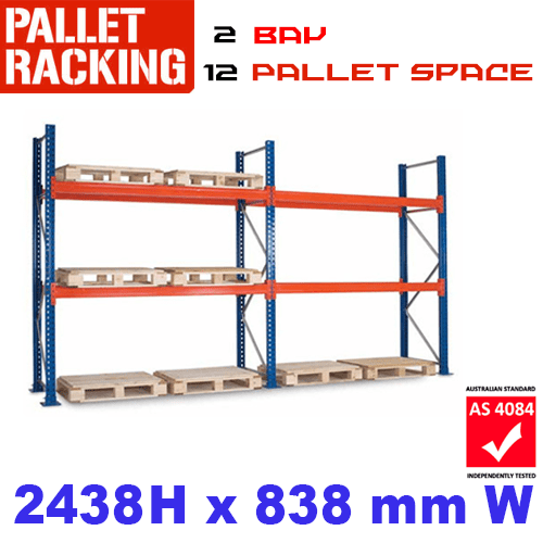 2 bay 12 space min