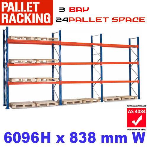 3 bay 24 space
