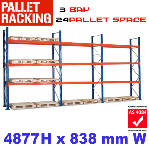 3 bay 24 space
