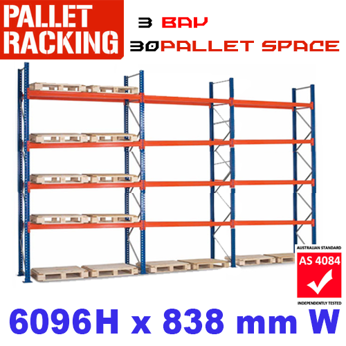 3 bay 30 space