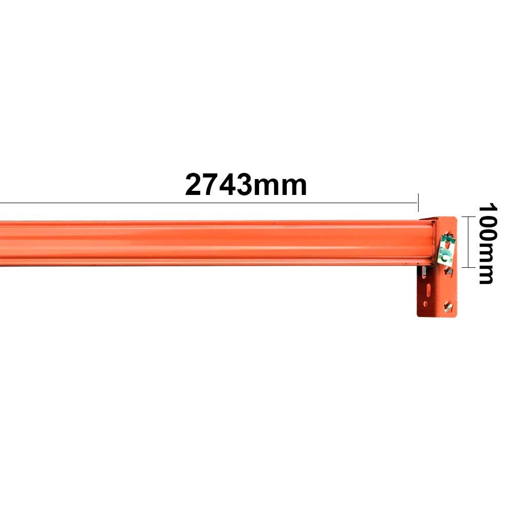 Pallet racking beam 2743mm 100mmc