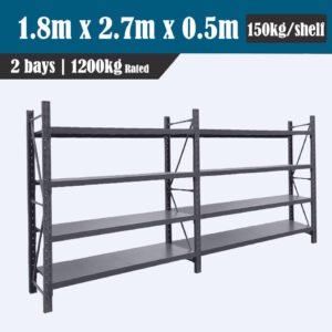 1.8M x 2.7M x 0.5M 1200kg