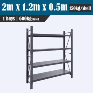 2M x 1.2M x 0.5M 600kg