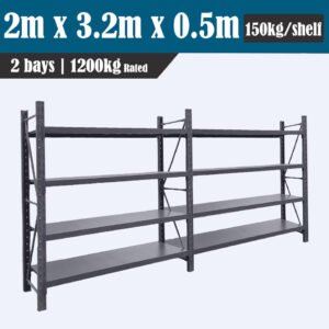 2M x 3.2M x 0.5M 1200kg