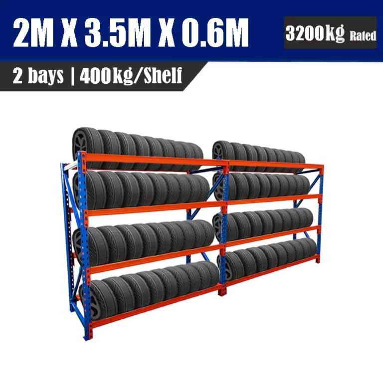2.7M x 3.5M x 0.6M 3200KG Tyre Rack