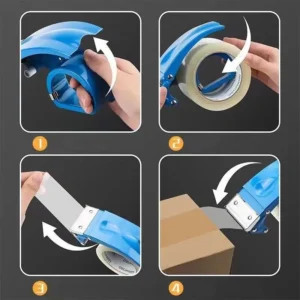 Tape Dispenser 50mm Heavy Duty for Packing Tape Rolls - Image 3